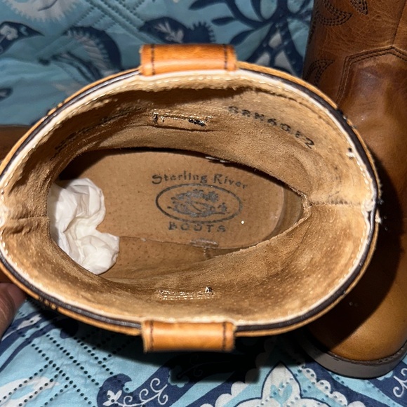 These boots were made for walking!!!  Tan Leather Ankle Boots - Picture 2 of 12